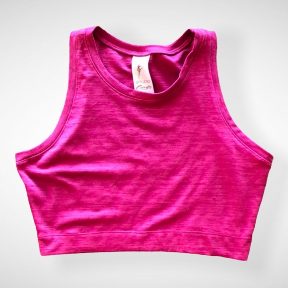 Capezio Tops - Pink Crop Top